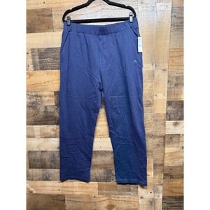 NWT Tommy Bahama Mens Daywear Pants Lounge Sweatpants Navy Blue Size L